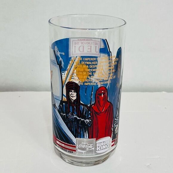 Vintage Star Wars: Return Of The Jedi Glass - Picture 3 of 5